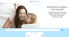 Desktop Screenshot of abcmedico.es