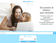 Tablet Screenshot of abcmedico.es